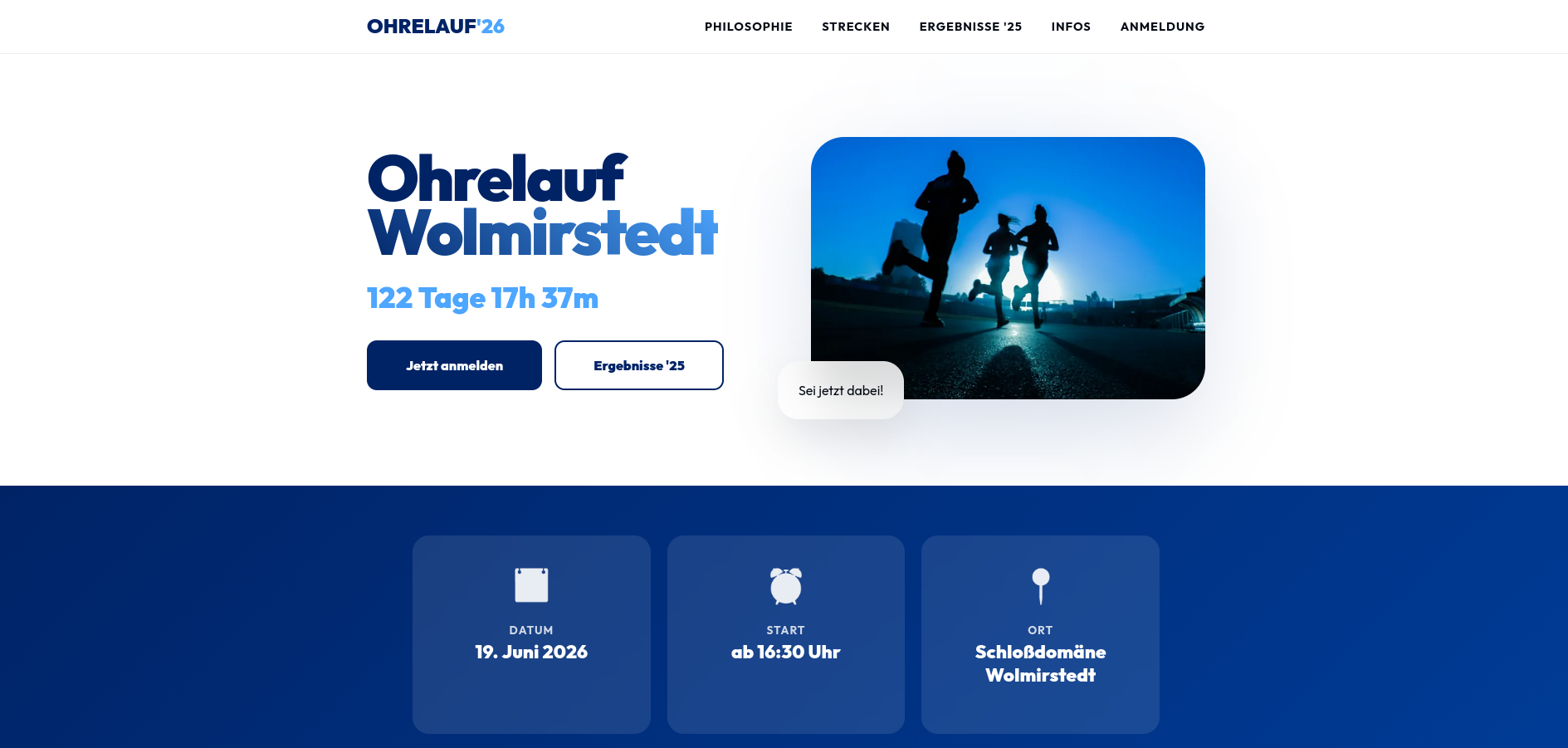 Vorschau von Wolmirstedter Ohrelauf 2026